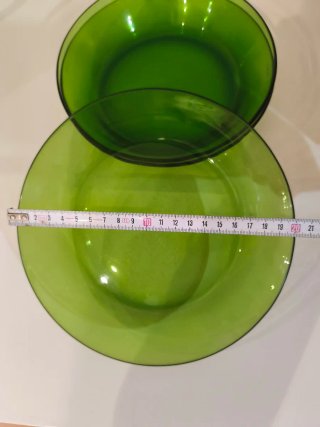 Vajilla Duralex Verde Vidrio