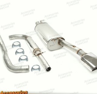 Sistema de escape TA Technix de acero inoxidable