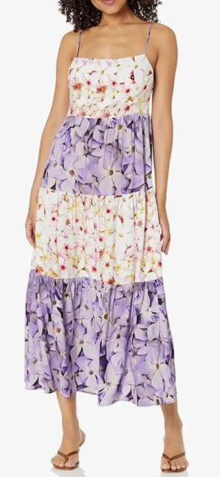 Vestido Desigual Talla L Estampado Floral