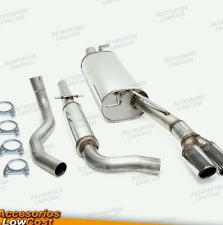 Sistema de escape de acero inoxidable TA Technix
