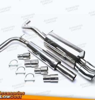 Sistema de escapes TA Technix de acero inoxidable