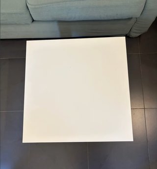 Mesa auxiliar Ikea Lack blanca