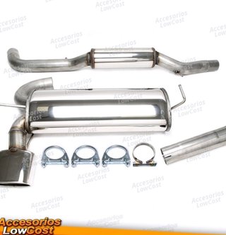 Sistema de escape TA Technix de acero inoxidable