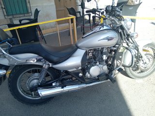 Kawasaki Eliminator 125 Plata