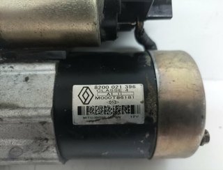 1141289 motor arranque 8200021396 nissan micra