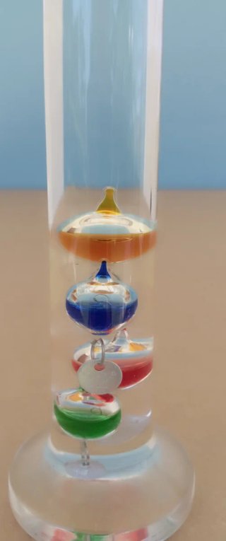 Termometro Galileo Vintage Vetro