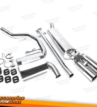 Sistema de escape TA Technix de acero inoxidable