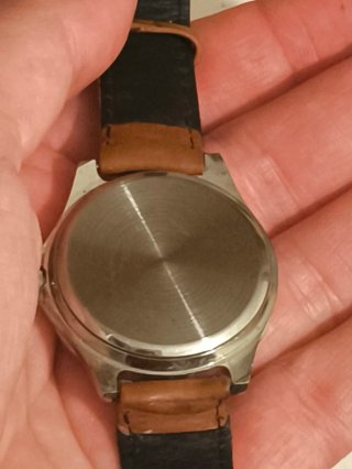 Orologio da uomo con cinturino in pelle