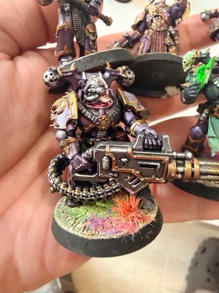 Escuadra Kill team Legionario del caos Warhammer
