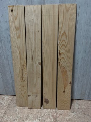 Tablas de madera rústica