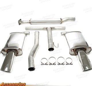 Sistema de escape TA Technix Duplex de acero inox