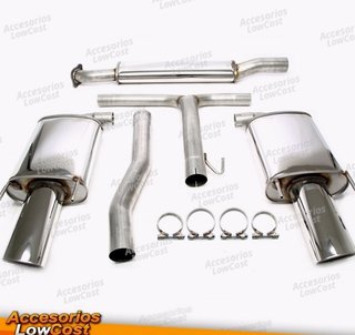 Sistema de escape TA Technix Duplex de acero inox