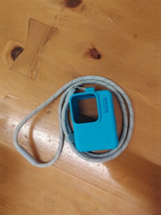 Cámara GoPro Negra con funda