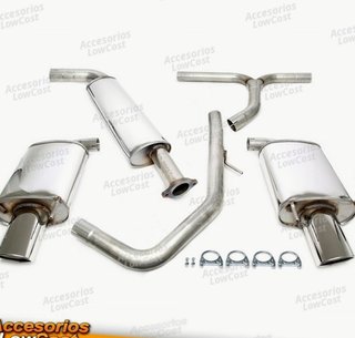 Sistema de escape TA Technix Duplex de acero inox