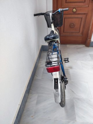 Bicicleta Romani con cesta