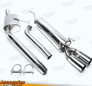 Sistema de escape TA Technix de acero inoxidable