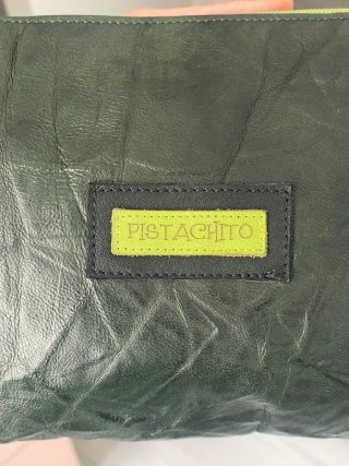 NUEVO. Bolso de piel verde