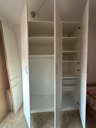 Armario PAX Blanco 3 módulos (1m + 2x50cm)