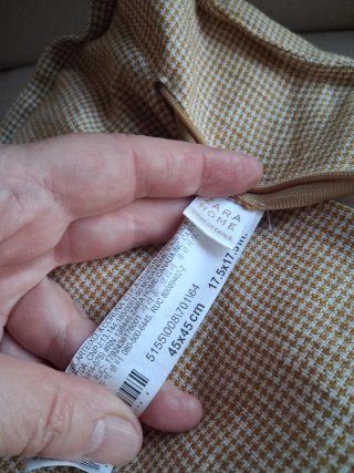 2 Cojines Zara Home Relleno Incluido