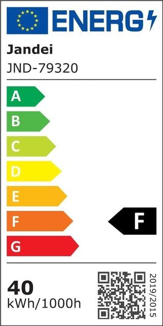 Jandei Foco Techo Led Carril 40W Luz Fria 6000K
