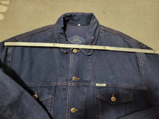 Giacca in denim Les Pant Jeans vintage anni '90 XL