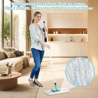 EOVWAEO 6xfunda fregona Leifheit Profi XL Cotton+