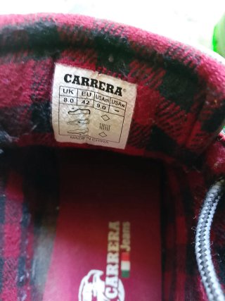 Scarpe Carrera uomo nere/grigie 42