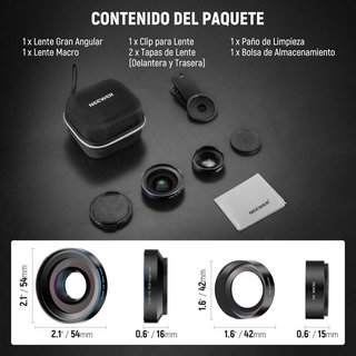 NEEWER BASICS LS-67 2en1 Objetivos Cámara Móvil
