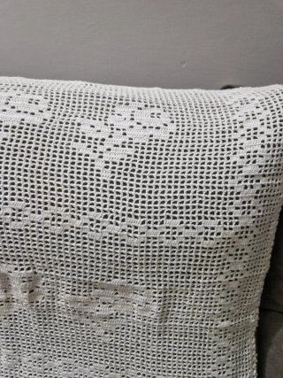 Copertina uncinetto cotone Freccia
