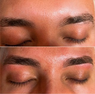 Diseño y depilación de cejas para hombre