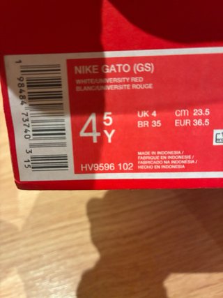 Zapatillas Nike Gato Talla 36.5 Nuevas