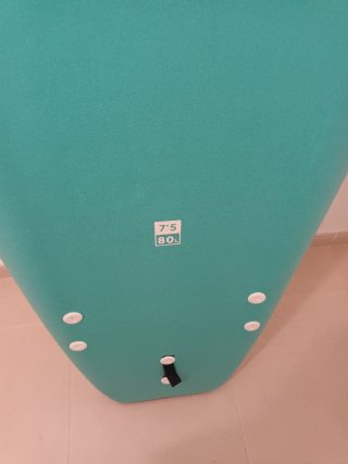 Tabla surf 7'5 80L principiantes