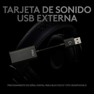 Logitech G Pro X auriculares gaming 50mm