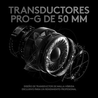 Logitech G Pro X auriculares gaming 50mm