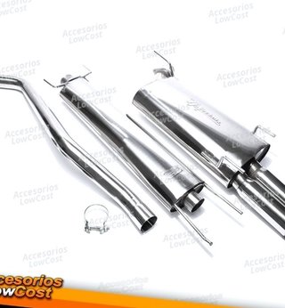 Sistema de escape de acero inoxidable TA Technix