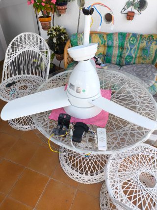 Ventilador de techo DC con mando