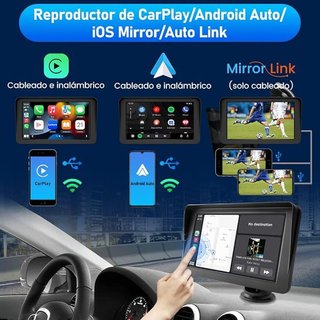 AWESAFE Pantalla Coche 7'' CarPlay Android Auto