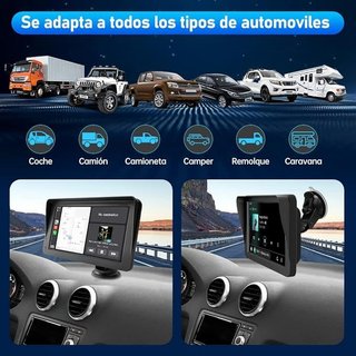AWESAFE Pantalla Coche 7'' CarPlay Android Auto