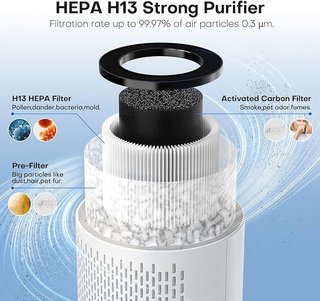 QEXREED Purificador De Aire