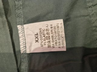 Pantalón corto verde mujer