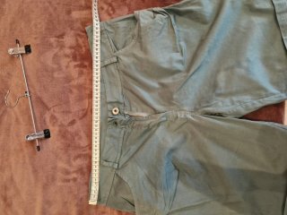 Pantalón corto verde mujer