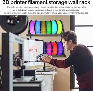 Mocoli Estante de Filamentos Impresora 3D 2 Capas