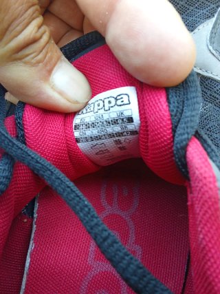 Scarpe Kappa Uomo Nere/Rosso Taglia 44