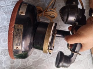 Teléfono antiguo de disco