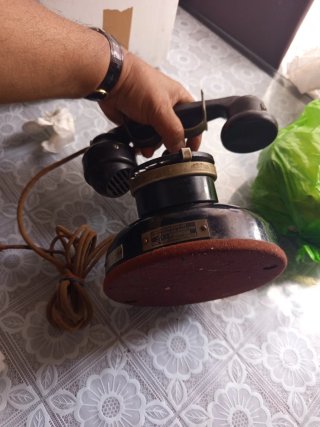 Teléfono antiguo de disco