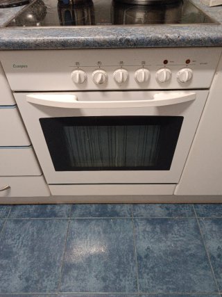 Horno eléctrico Aspes con vitrocerámica