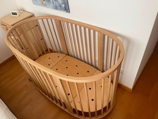 Cuna Stokke Sleepi V3 Madera Natural