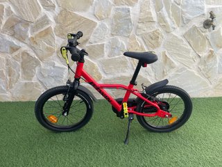 Bicicleta Infantil Btwin Roja