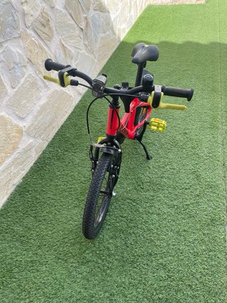 Bicicleta Infantil Btwin Roja