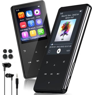ODEJOI MP3 64GB BT5.3 HiFi táctil altavoz radio FM